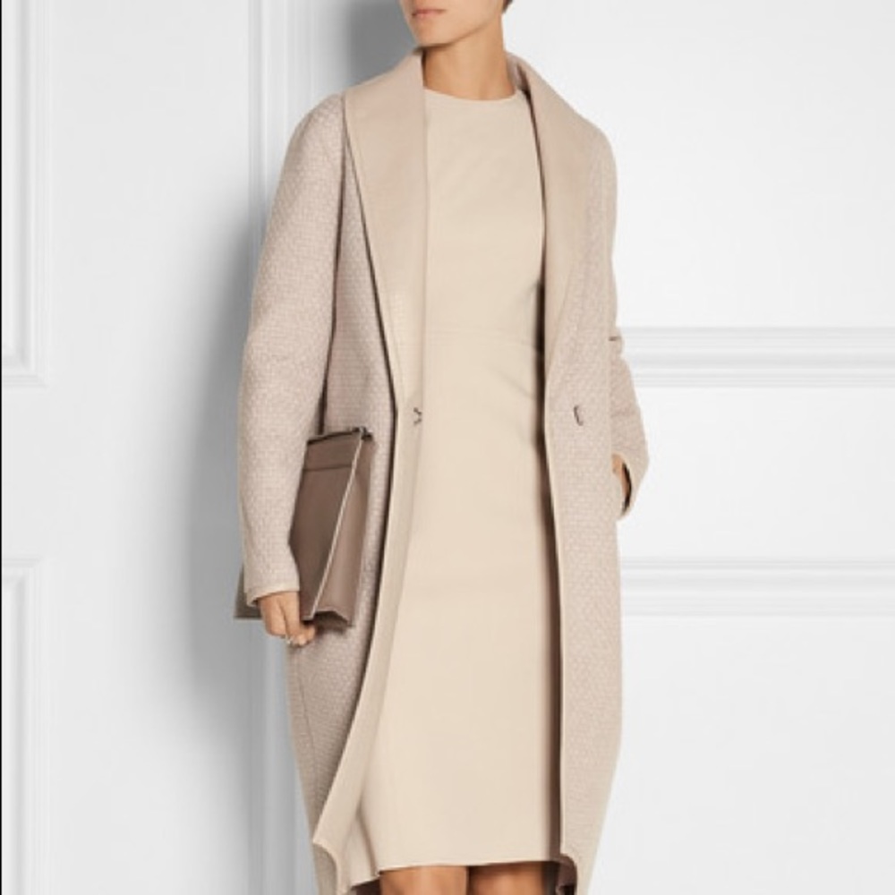 Victor Alfaro basketweave Wool blend Coat